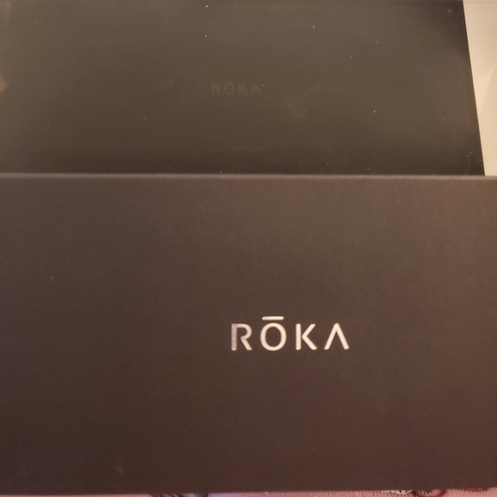 New Roka reading glasses.